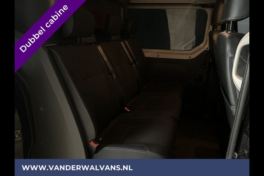 Opel Vivaro 1.6 CDTI 146pk L2H1 Dubbele Cabine Euro6 Airco | Camera | Navigatie Cruisecontrol, Parkeersensoren, 5-Zits, lichtmetalen velgen