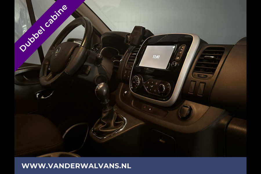 Opel Vivaro 1.6 CDTI 146pk L2H1 Dubbele Cabine Euro6 Airco | Camera | Navigatie Cruisecontrol, Parkeersensoren, 5-Zits, lichtmetalen velgen