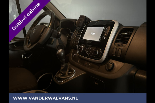 Opel Vivaro 1.6 CDTI 146pk L2H1 Dubbele Cabine Euro6 Airco | Camera | Navigatie Cruisecontrol, Parkeersensoren, 5-Zits, lichtmetalen velgen