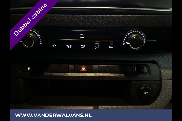 Peugeot Expert 2.0 BlueHDI 123pk L3H1 Dubbele cabine Euro6 Airco | 2x Zijdeur | Navigatie | 6-Zits 2500kg Trekhaak, Parkeersensoren, Apple Carplay, Android Auto, Cruisecontrol