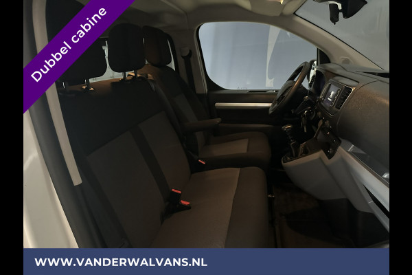 Peugeot Expert 2.0 BlueHDI 123pk L3H1 Dubbele cabine Euro6 Airco | 2x Zijdeur | Navigatie | 6-Zits 2500kg Trekhaak, Parkeersensoren, Apple Carplay, Android Auto, Cruisecontrol