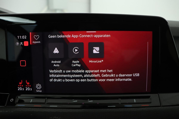 Volkswagen Golf 2.0 TSI GTI | Stoelverwarming | Camera | Carplay | Full LED | Adaptive Cruise | Navigatie | PDC | Bluetooth