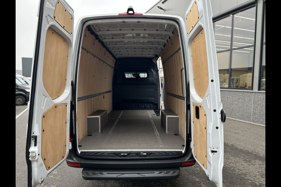 Mercedes-Benz Sprinter 317 CDI L3 H2 MBUX / Spoorassistent / Camera / Parkeersensoren / Navigatie / Cruise control / Airco / 270 Graden achterdeuren