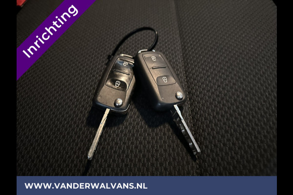 Volkswagen Transporter 2.0 TDI L1H1 inrichting Euro6 Airco | Omvormer | Trekhaak | Cruisecontrol Parkeersensoren, Bijrijdersbank