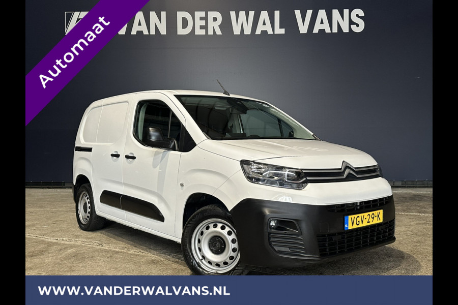 Citroën Berlingo 1.5 BlueHDI 131pk Automaat L1H1 Euro6 Airco | 3-Zits | Apple Carplay Android Auto, Cruisecontrol, Parkeersensoren, Bijrijdersbank