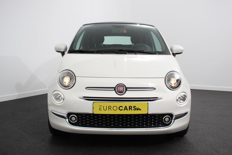 Fiat 500C 1.2 Star | Navigatie | Lederen Bekleding | Apple carplay/Android Auto | Climate Control | 16 Inch Lichtmetalen Velgen | Parkeersensoren Achter |