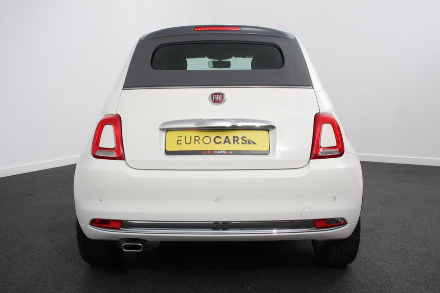 Fiat 500C 1.2 Star | Navigatie | Lederen Bekleding | Apple carplay/Android Auto | Climate Control | 16 Inch Lichtmetalen Velgen | Parkeersensoren Achter |