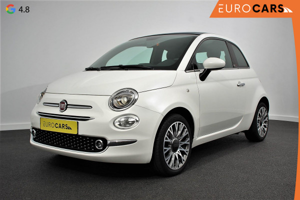 Fiat 500C 1.2 Star | Navigatie | Lederen Bekleding | Apple carplay/Android Auto | Climate Control | 16 Inch Lichtmetalen Velgen | Parkeersensoren Achter |