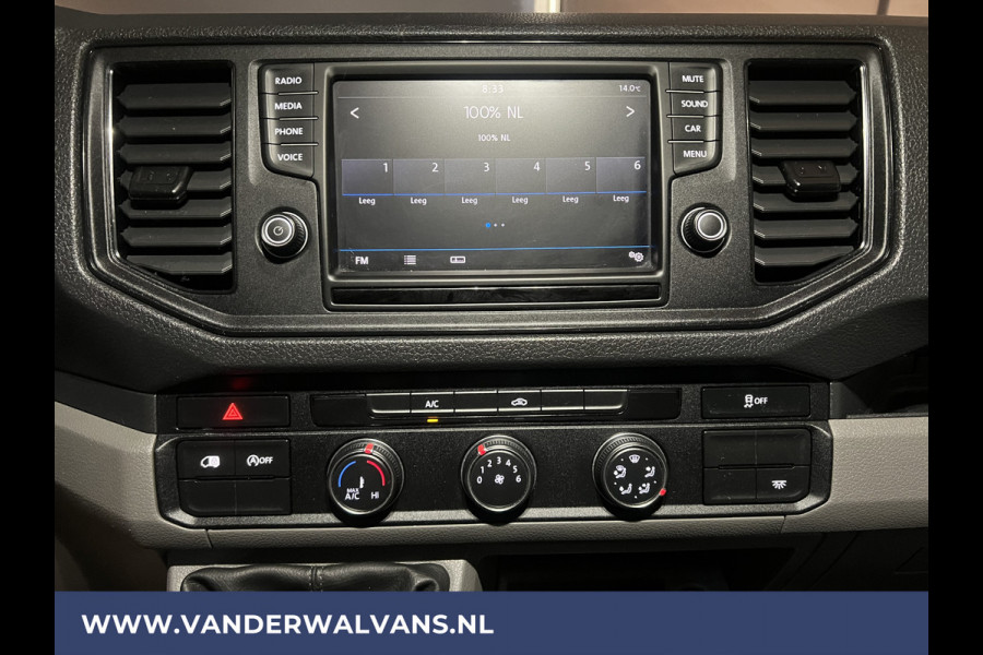 Volkswagen Crafter 2.0 TDI 140pk L4H4 L3H3 Hoog dak Euro6 Airco | 2x Zijdeur | Camera | Apple Carplay android auto, bijrijdersbank, 270 gr. achterdeuren, 3000kg trekvermogen