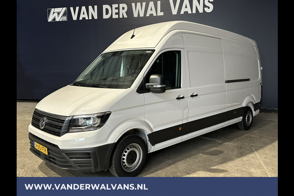 Volkswagen Crafter 2.0 TDI 140pk L4H4 L3H3 Hoog dak Euro6 Airco | 2x Zijdeur | Camera | Apple Carplay android auto, bijrijdersbank, 270 gr. achterdeuren, 3000kg trekvermogen