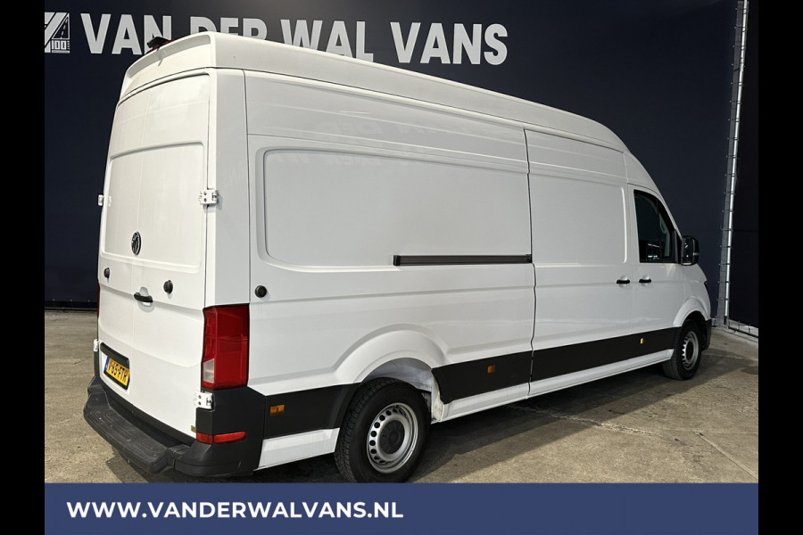 Volkswagen Crafter 2.0 TDI 140pk L4H4 L3H3 Hoog dak Euro6 Airco | 2x Zijdeur | Camera | Apple Carplay android auto, bijrijdersbank, 270 gr. achterdeuren, 3000kg trekvermogen