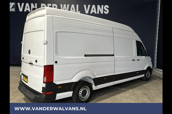 Volkswagen Crafter 2.0 TDI 140pk L4H4 L3H3 Hoog dak Euro6 Airco | 2x Zijdeur | Camera | Apple Carplay android auto, bijrijdersbank, 270 gr. achterdeuren, 3000kg trekvermogen