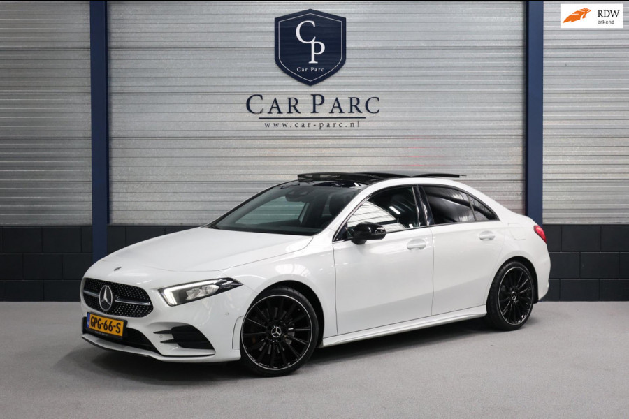 Mercedes-Benz A-Klasse 250 AMG Line LED/SFEER/VIRTUAL/PANO/ALCANTARA+S.VERWARMING/KEYLES/CAM/LINE//ACC/ECC/12 MND GARANTIE!