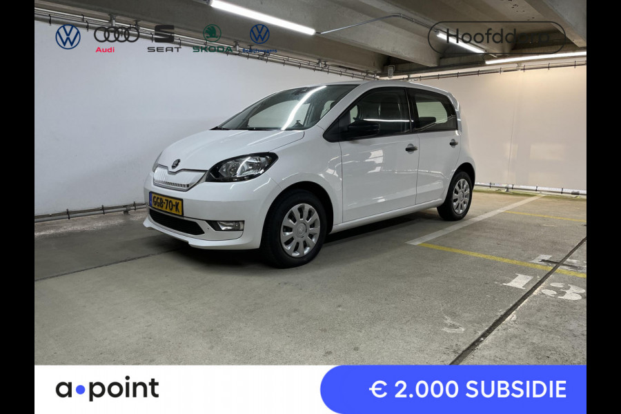 Škoda Citigo e-iV EV Ambition 83 pk | Navigatie via App | Parkeersensoren achter | Cruise control | Autom. airco | Stoelverwarming |