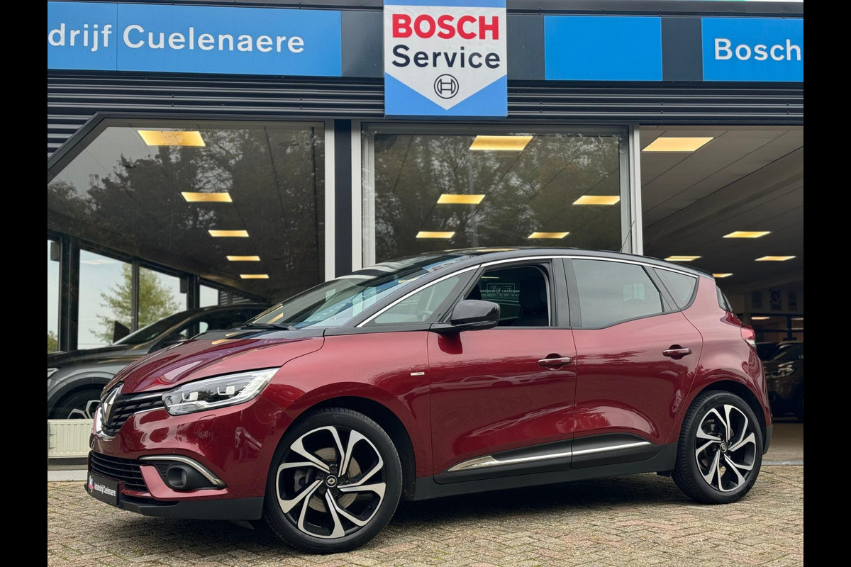 Renault Scénic TCe 140 Bose 1e eigenaar / Dealer onderhouden / Groot navi / P-sensoren & camera / Stoel verwarming