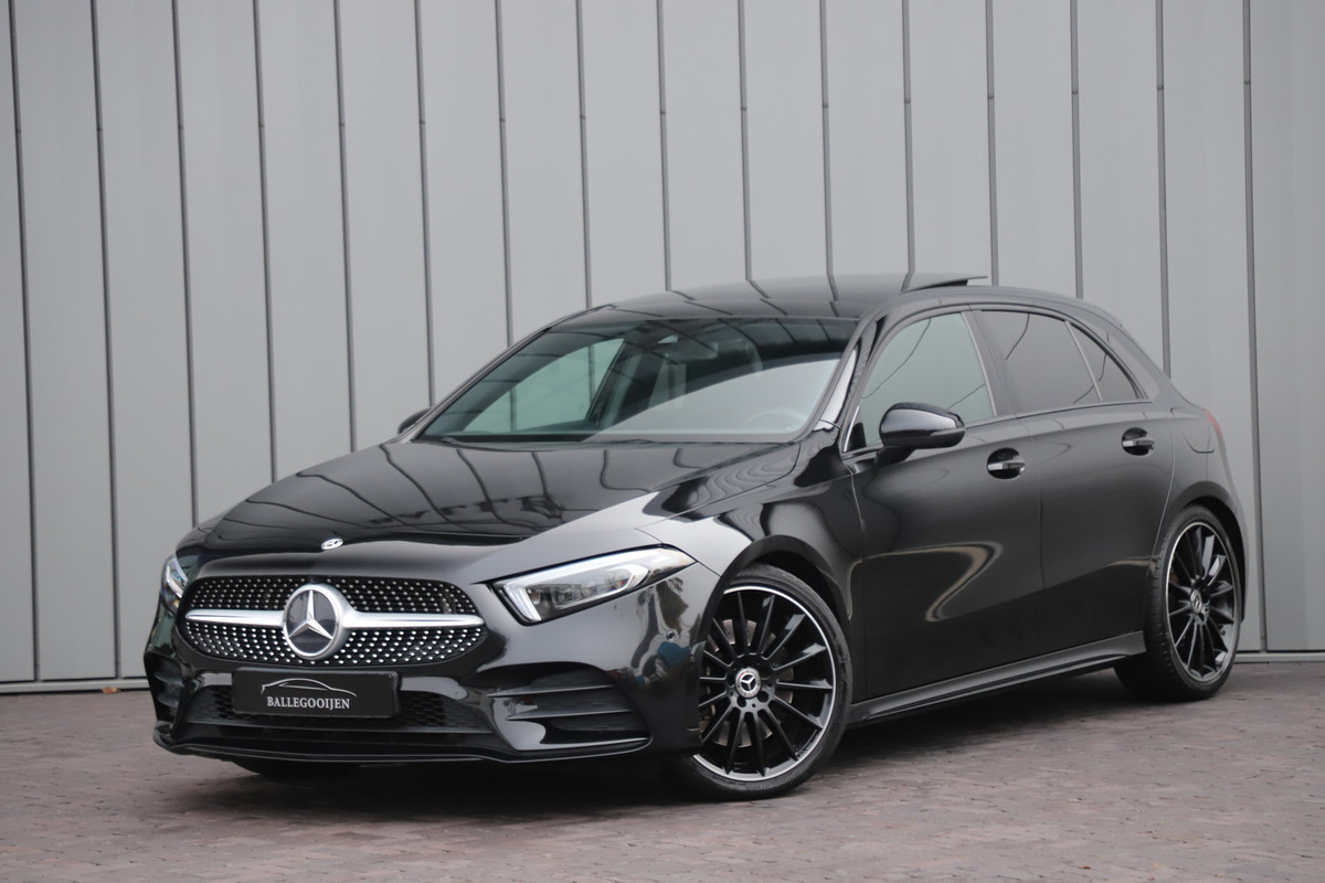 Mercedes-Benz A-Klasse 250 AMG 4-Matic Aut9 224PK | Sfeerverlichting | Pano | ACC Multi-beam | Stoelverw. | Widescreen | 2019.