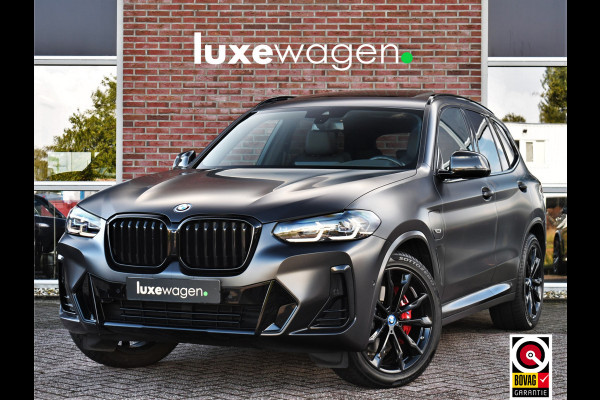 BMW X3 xDrive30e M-Sport Ind.Frozen-grey Pano Carbon Camera 20inch