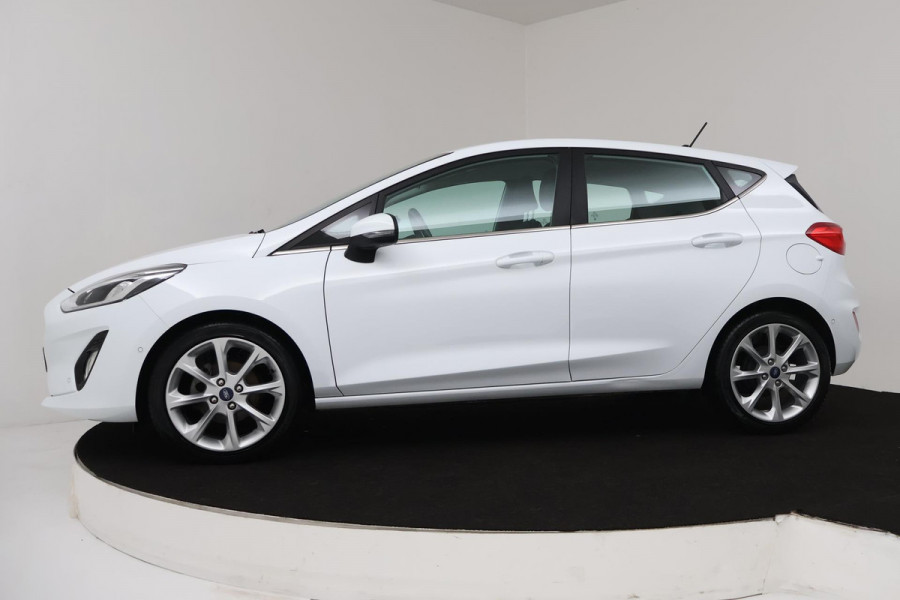 Ford Fiesta 1.0 EcoBoost Titanium (CAMERA, NAVIGATIE, ADAPTIVE CRUISE, CLIMATE, PARKEERSENSOREN, NL-AUTO, GOED ONDERHOUDEN)