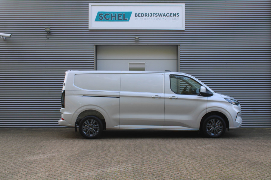 Ford Transit Custom 320 2.0 TDCI L2H1 Limited 170pk - 2x Schuifdeur - Adaptive Cruise - Verwarmd stuur - Blind spot - Navigatie - Camera - Draadloos