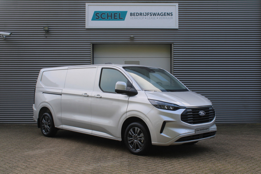 Ford Transit Custom 320 2.0 TDCI L2H1 Limited 170pk - 2x Schuifdeur - Adaptive Cruise - Verwarmd stuur - Blind spot - Navigatie - Camera - Draadloos