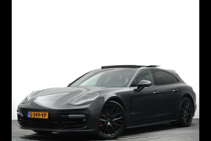 Porsche Panamera Sport Turismo 4.0 V8 GTS 460pk Sport Design (stuurverw,alcantara,softclose,keyless)