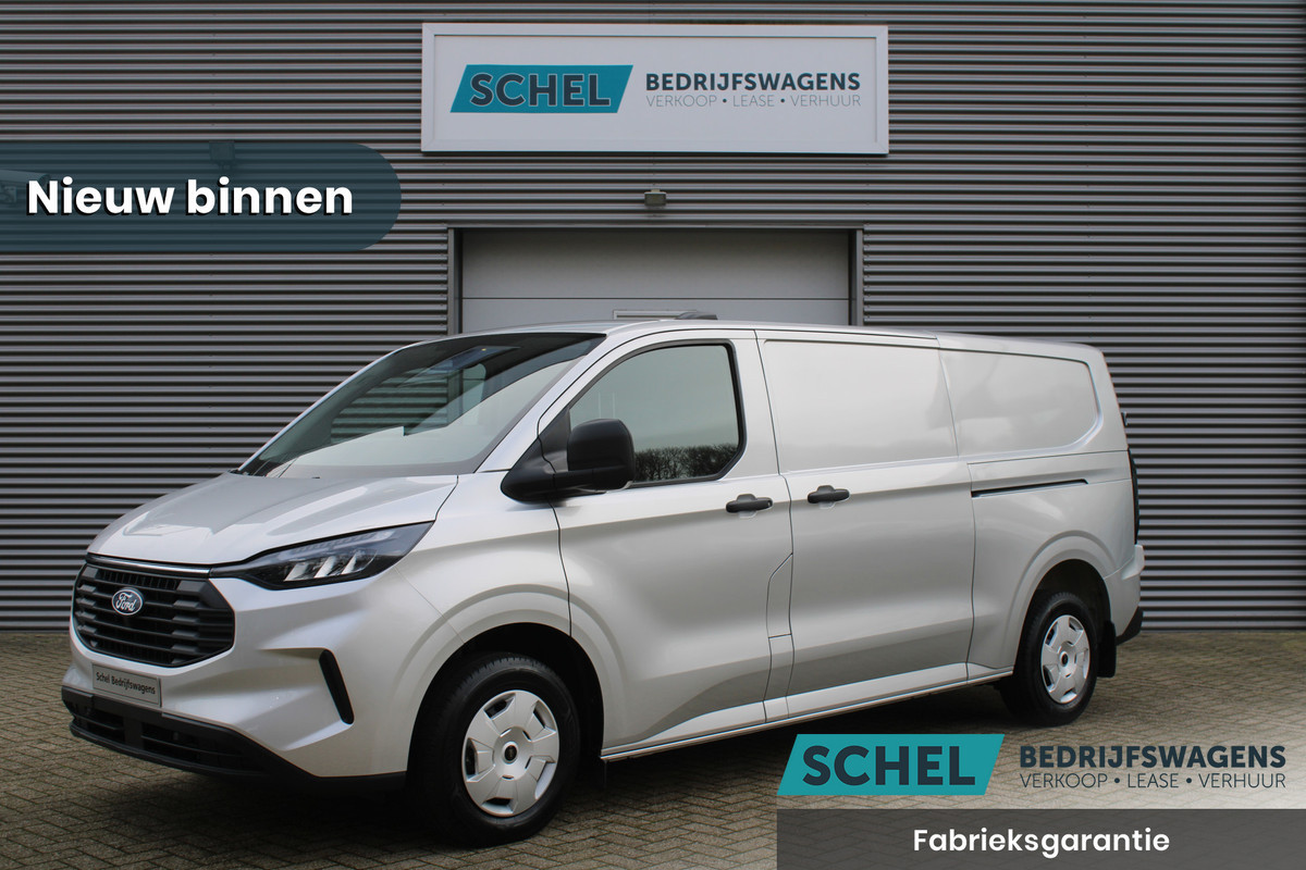 Ford Transit Custom 320 2.0 TDCI L2H1 Trend 136pk - 2x Schuifdeur - LED koplampen - Carplay - Android - Camera - Stoelverwarming - 70l tank - Rijkla