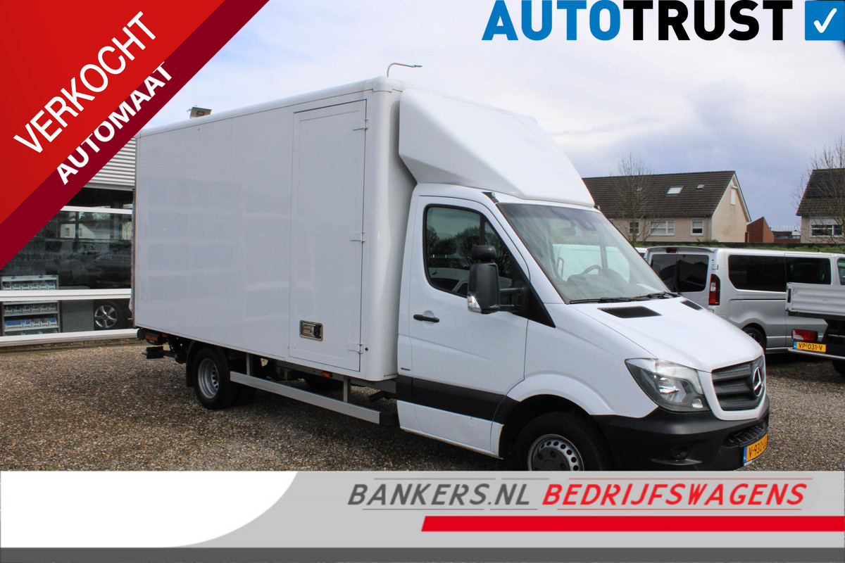 Mercedes-Benz Sprinter 514Cdi Meubelbak laadklep Automaat airco bakwagen met lift