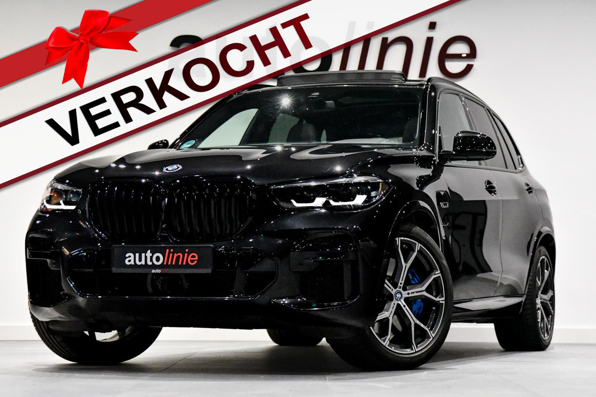 BMW X5 XDrive45e High Executive M-Sport. Luchtvering, Pano, 360, Trekhaak, Leder, Sfeer, 21'' CarPlay!