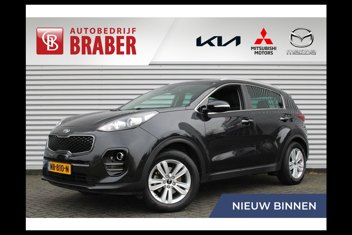 Kia Sportage 1.6 GDI First Edition | 17" LM | Navi | Airco | Cruise | Camera | PDC | Trekhaak |