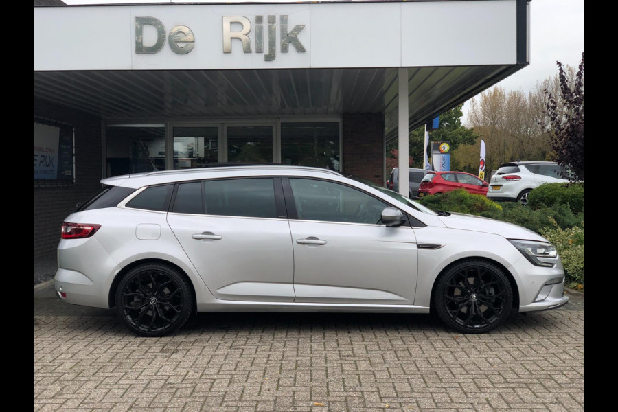 Renault MEGANE Estate 1.6 TCe GT 205PK | Schuif/kanteldak, 19'' LMV, ACC, Carplay/Android, Navi, Camera, Cruise, BOSE, RS Drive