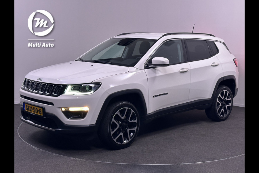 Jeep Compass 1.4 MultiAir Limited 4x4 170pk | Beats Audio | Apple Carplay | 19"L.M | Stuur / Stoelverwarming | DAB | Navi Full Map | Keyless |