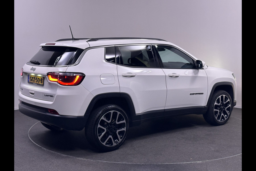 Jeep Compass 1.4 MultiAir Limited 4x4 170pk | Beats Audio | Apple Carplay | 19"L.M | Stuur / Stoelverwarming | DAB | Navi Full Map | Keyless |