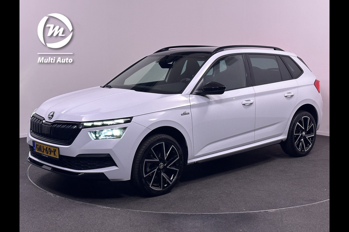 Škoda Kamiq 1.0 TSI Monte Carlo DSG | Panodak | Camera | Sportstoelen Verwarmd | LED | Apple Carplay | DAB | Dode Hoek |