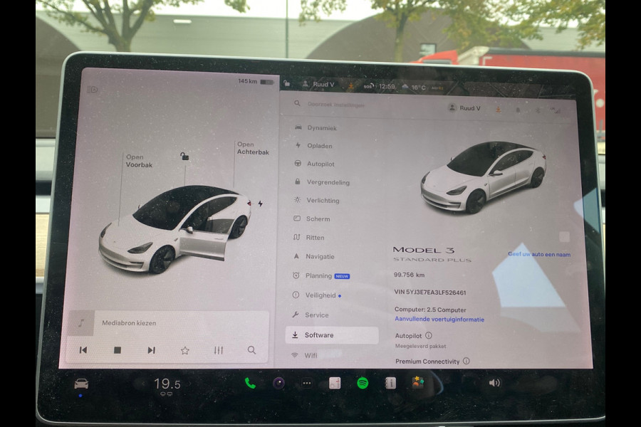 Tesla Model 3 Standard RWD Plus 60 kWh | ORG. NL. NAP KM. | 1E EIGENAAR |  RIJKLAARPRIJS incl. 12mnd BOVAG