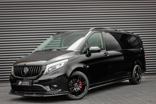 Mercedes-Benz Vito 220PK EXTRA LANG JB-EDITION FULL BLACK / AMG / SPOILER / VERLAGINGSVEREN / NAVIGATIE / CLIMATE CONTROL/ FULL