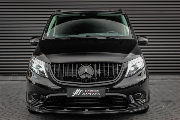 Mercedes-Benz Vito 220PK EXTRA LANG JB-EDITION FULL BLACK / AMG / SPOILER / VERLAGINGSVEREN / NAVIGATIE / CLIMATE CONTROL/ FULL