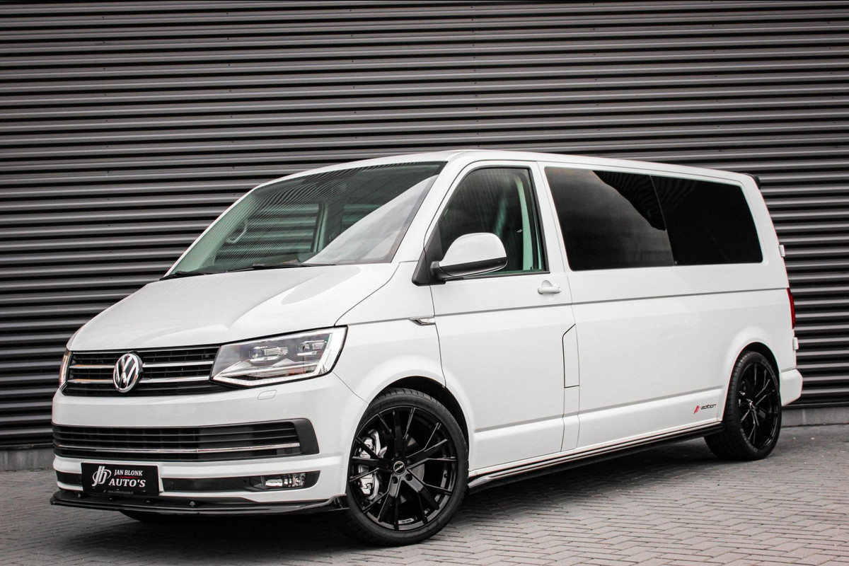 Volkswagen Transporter 2.0 TDI L2H1 DC 204PK JB-EDTION / LEDEREN BEKLEDING / TREKHAAK / APPLE CARPLAY / AIRCO / NIEUWSTAAT / FULL