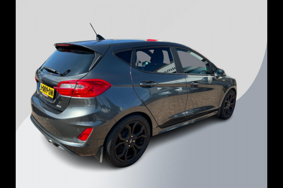 Ford Fiesta 1.0 EcoBoost ST-Line X Vol! | | Adaptive cruise control | Winter Pack | Camera | Half lederen bekleding | Bang&Olufsen | Zwarte velgen | Race striping