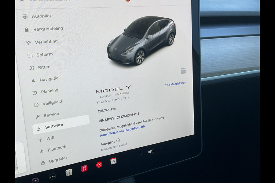 Tesla Model Y Long Range 75 kWh AWD Dual motor Autopilot Trekhaak Marge