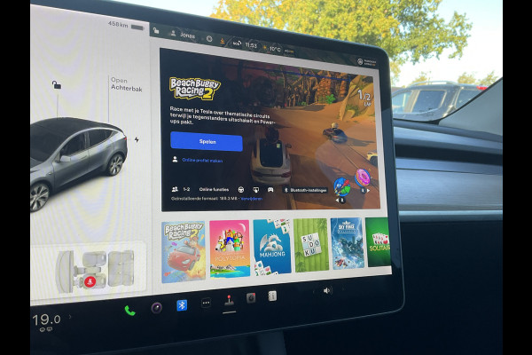 Tesla Model Y Long Range 75 kWh AWD Dual motor Autopilot Trekhaak Marge