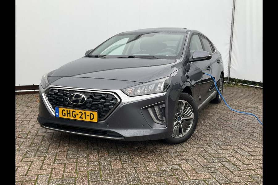 Hyundai IONIQ 1.6 GDi PHEV Premium Leder stuur verw stoelkoeling Cam Cruise Apple Carplay! Plug-in