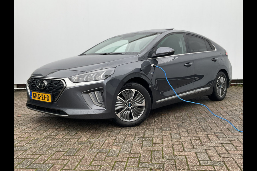 Hyundai IONIQ 1.6 GDi PHEV Premium Leder stuur verw stoelkoeling Cam Cruise Apple Carplay! Plug-in