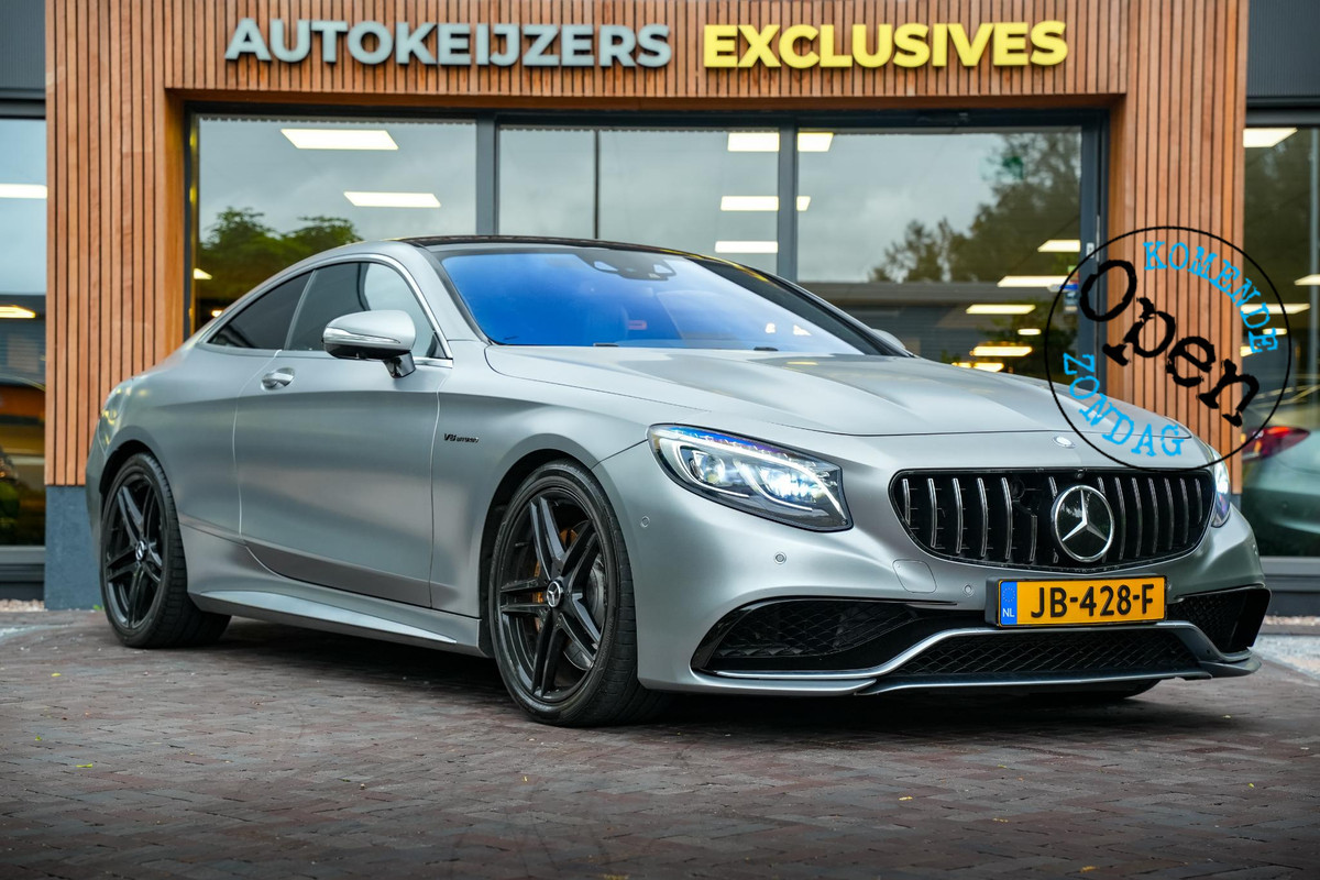 Mercedes-Benz S-Klasse Coupé AMG 63 4Matic Panoramadak Kleppenuitlaat Burmester