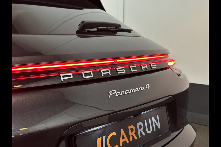 Porsche Panamera Sport Turismo 3.0 4 | Panorama | Massage | ACC | Stoelventilatie | Sport-Chrono | Keyless-Go | PDLS+ | Leder | Sfeerverlichting | BOSE | 21'' | Memory | Comfortstoelen | Dodehoek | Lane Assist |