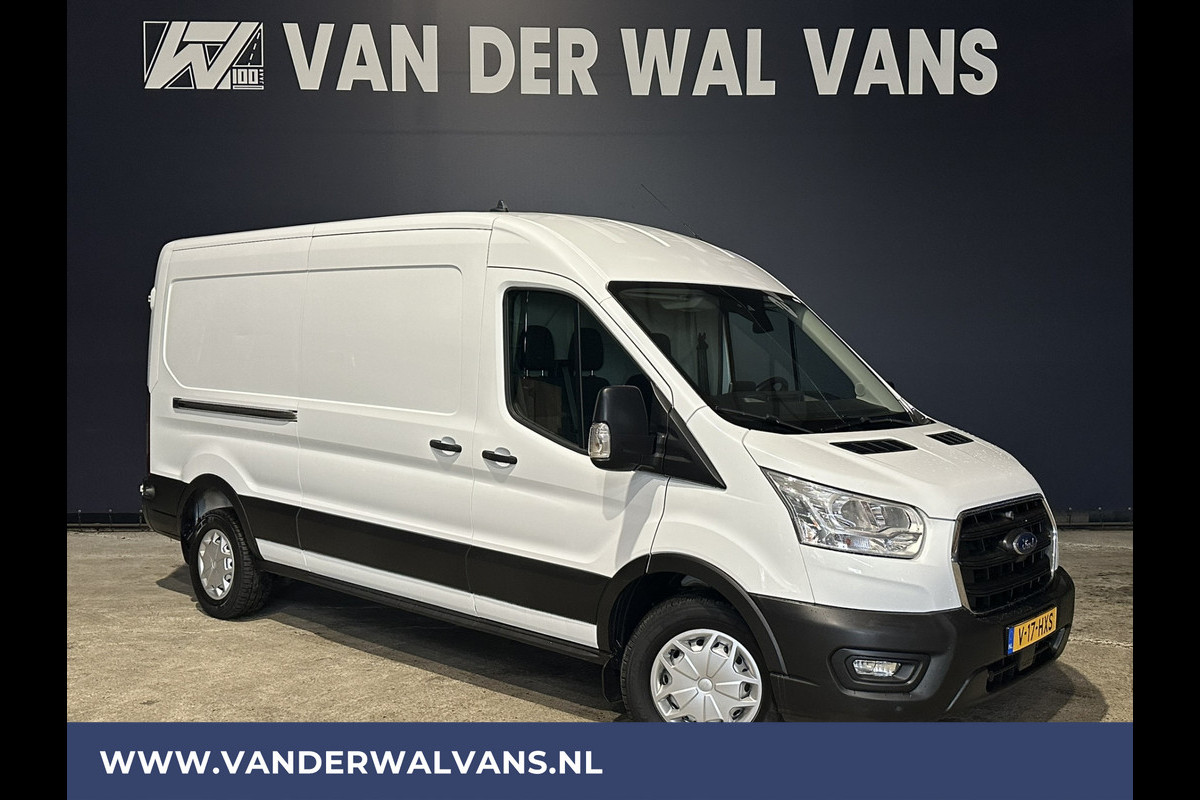 Ford Transit 2.0 TDCI 131pk L3H2 Euro6 Airco | Navigatie | Camera | Cruisecontrol | Apple Carplay | Stoelverwarming Android Auto, verwarmde voorruit, Parkeersensoren, Bijrijdersbank