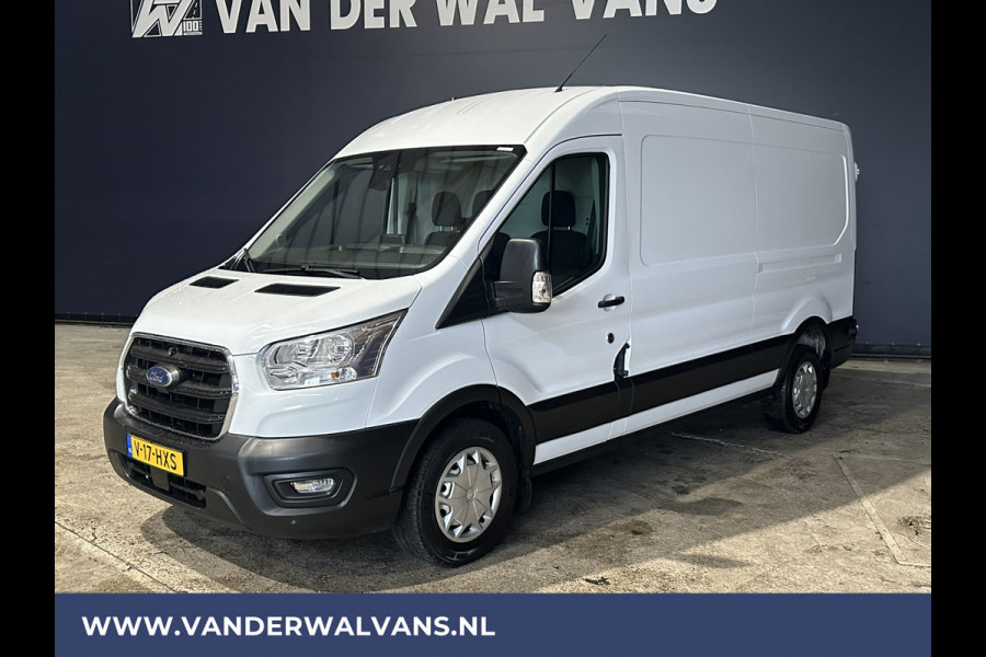 Ford Transit 2.0 TDCI 131pk L3H2 Euro6 Airco | Navigatie | Camera | Cruisecontrol Apple Carplay, Android Auto, Stoelverwarming, verwarmde voorruit, Parkeersensoren, Bijrijdersbank