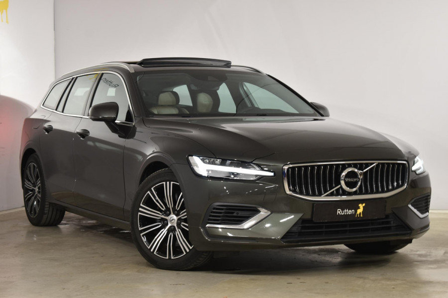 Volvo V60 T8 390PK Automaat Recharge AWD Inscription Cruise control/ Climate control/ On Call/ Trekhaak/ Parkeersensoren met camera/ Navigatie/ Elektrische achterklep/ Elektrische stoel