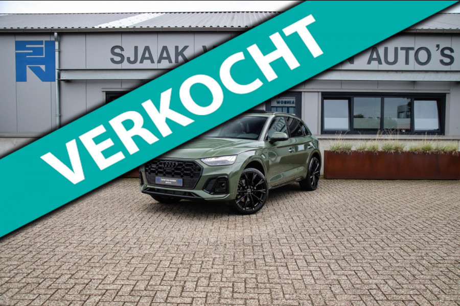 Audi Q5 50 TFSIe Quattro Competition Pro Line S S-Line 299pk Automaat|NIEUW MODEL|Panoramadak|Virtual Cockpit|OLED Matrix|Trekhaak