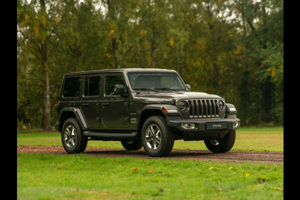 Jeep Wrangler Unlimited 2.0T Sahara 270pk | Carplay | Alpine HiFi | Camera | Uitneembaar dak | Stoelverw. | Afn. trekhaak