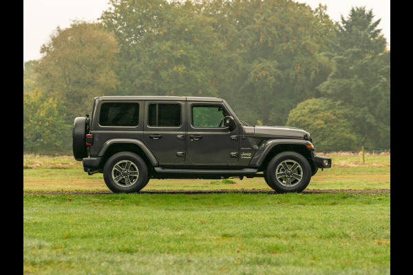 Jeep Wrangler Unlimited 2.0T Sahara 270pk | Carplay | Alpine HiFi | Camera | Uitneembaar dak | Stoelverw. | Afn. trekhaak